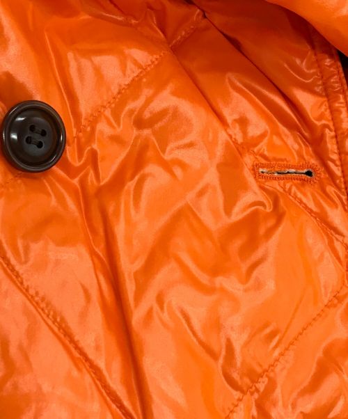 DUVETICA（デュベティカ）DUVETICA (デュベティカ) JUNYA WATANABE MAN (ジュンヤワタナベマン) キルティングダウンジャケット オレンジ×ベージュ サイズ:XSの古着・服飾アイテム