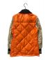 DUVETICA (デュベティカ) JUNYA WATANABE MAN (ジュンヤワタナベマン) キルティングダウンジャケット オレンジ×ベージュ サイズ:XS：10000円