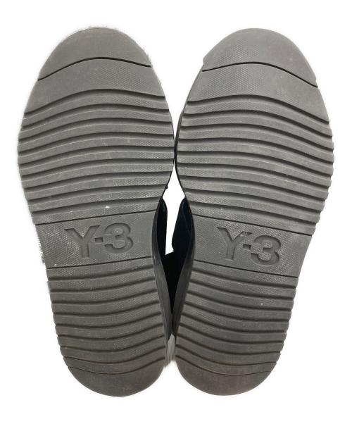 Y-3（ワイスリー）Y-3 (ワイスリー) ライバルリー プラットフォーム ストラップサンダル ブラック サイズ:SIZE 25.5cmの古着・服飾アイテム