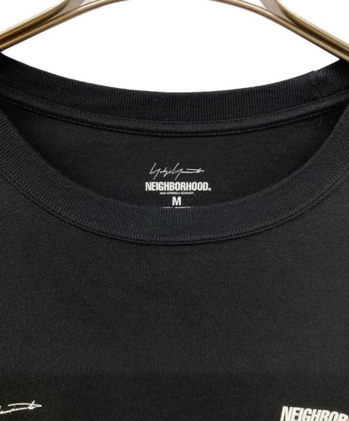 Yohji Yamamoto pour homme（ヨウジヤマモト プールオム）Yohji Yamamoto pour homme (ヨウジヤマモト プールオム) NEIGHBORHOOD (ネイバーフッド) クルーネックロングスリーブカットソー ブラック サイズ:Mの古着・服飾アイテム