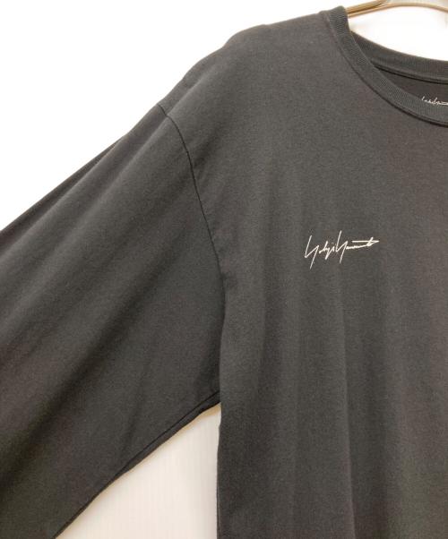 Yohji Yamamoto pour homme（ヨウジヤマモト プールオム）Yohji Yamamoto pour homme (ヨウジヤマモト プールオム) NEIGHBORHOOD (ネイバーフッド) クルーネックロングスリーブカットソー ブラック サイズ:Mの古着・服飾アイテム