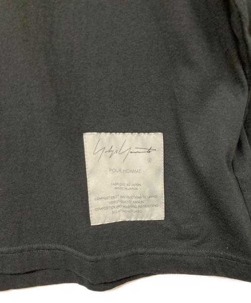 Yohji Yamamoto pour homme（ヨウジヤマモト プールオム）Yohji Yamamoto pour homme (ヨウジヤマモト プールオム) NEIGHBORHOOD (ネイバーフッド) クルーネックロングスリーブカットソー ブラック サイズ:Mの古着・服飾アイテム