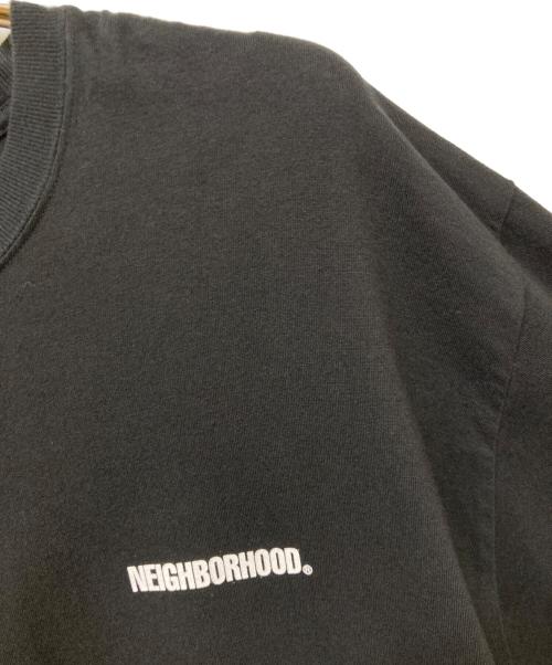 Yohji Yamamoto pour homme（ヨウジヤマモト プールオム）Yohji Yamamoto pour homme (ヨウジヤマモト プールオム) NEIGHBORHOOD (ネイバーフッド) クルーネックロングスリーブカットソー ブラック サイズ:Mの古着・服飾アイテム