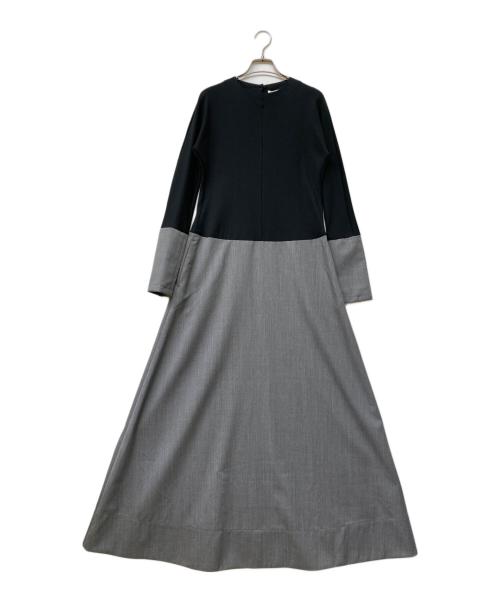 mtmodelist（エムティーモデリスト）mtmodelist (エムティーモデリスト) コンビネーションワンピース ブラック×グレー サイズ:1の古着・服飾アイテム