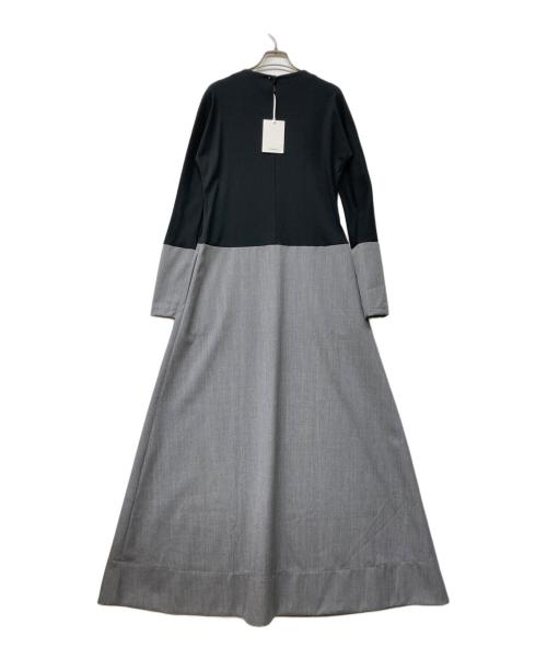mtmodelist（エムティーモデリスト）mtmodelist (エムティーモデリスト) コンビネーションワンピース ブラック×グレー サイズ:1の古着・服飾アイテム
