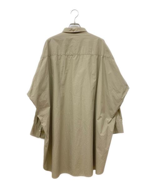 Plage（プラージュ）Plage (プラージュ) Typewriter Long シャツ ベージュ サイズ:FREEの古着・服飾アイテム