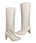 Carmen Salas (カルメンサラス) LONG BOOTS アイボリー サイズ:39：6000円