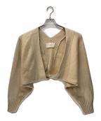 TODAYFULトゥデイフル）の古着「Doubleface Sleeve Knit」｜ベージュ