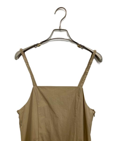 La boutique BonBon（ラブティックボンボン）La boutique BonBon (ラブティックボンボン) ティアードキャミワンピース ベージュ サイズ:Fの古着・服飾アイテム