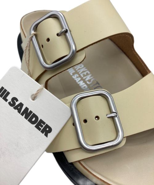 BIRKENSTOCK（ビルケンシュトック）BIRKENSTOCK (ビルケンシュトック) JIL SANDER (ジルサンダー) ARIZONA アイボリー サイズ:37 未使用品の古着・服飾アイテム