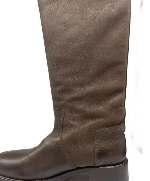 HERMES（エルメス）HERMES (エルメス) ジョッキーブーツ ブラウン サイズ:SIZE 37の古着・服飾アイテム