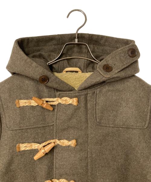 anachronorm（アナクロノーム）anachronorm (アナクロノーム) Melton Duffel Coat ブラウン サイズ:1の古着・服飾アイテム