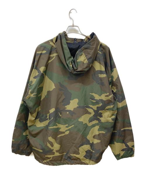 HUNTING WORLD（ハンティングワールド）HUNTING WORLD (ハンティングワールド) ナイロンアノラックパーカー オリーブ サイズ:XLの古着・服飾アイテム