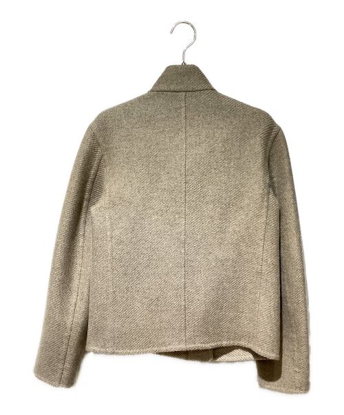 HERMES（エルメス）HERMES (エルメス) Cashmere Jacket（カシミヤジャケット）/マルジェラ期 ベージュ サイズ:36の古着・服飾アイテム
