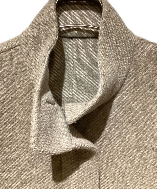 HERMES（エルメス）HERMES (エルメス) Cashmere Jacket（カシミヤジャケット）/マルジェラ期 ベージュ サイズ:36の古着・服飾アイテム