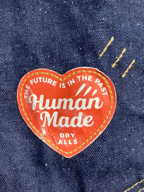 HUMAN MADE（ヒューマンメイド）HUMAN MADE (ヒューマンメイド) DENIM WORK JACKET PAST インディゴ サイズ:XLの古着・服飾アイテム