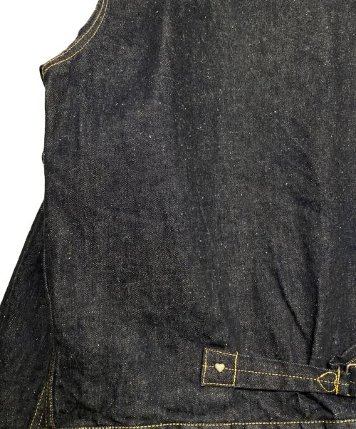 HUMAN MADE（ヒューマンメイド）HUMAN MADE (ヒューマンメイド) DENIM WORK JACKET PAST インディゴ サイズ:XLの古着・服飾アイテム
