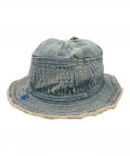 KAPITALキャピタル）の古着「11.5Oz Denim Old Man And Sea HAT」｜インディゴ