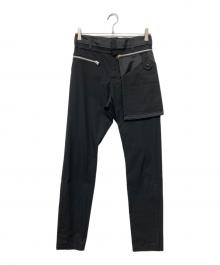 sacai（サカイ）の古着「Cotton Oxford Pants」｜ブラック