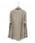 MAISON SPECIAL (メゾンスペシャル) ACAR Dress-Over Fatigue Shirt ベージュ：4000円