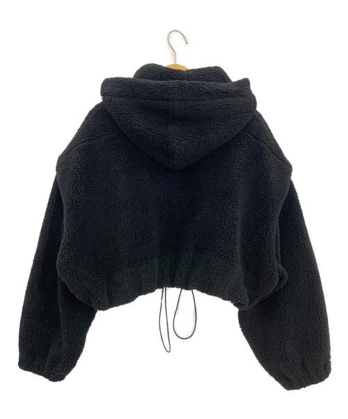 patou（パトゥ）patou (パトゥ) クロップドボアパーカー ブラック サイズ:不明の古着・服飾アイテム