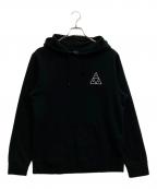 HUFハフ）の古着「プルオーバーパーカー」｜ブラック