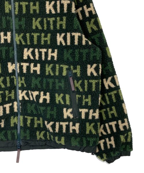 KITH（キス）KITH (キス) パインハーストシェルパフルジップジャケット グリーン サイズ:Lの古着・服飾アイテム