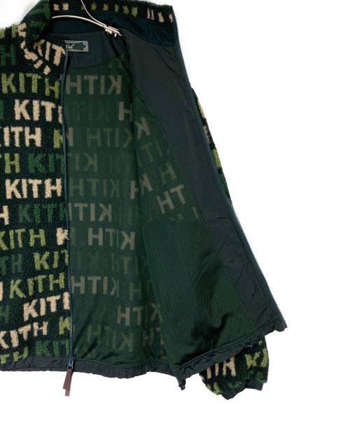 KITH（キス）KITH (キス) パインハーストシェルパフルジップジャケット グリーン サイズ:Lの古着・服飾アイテム