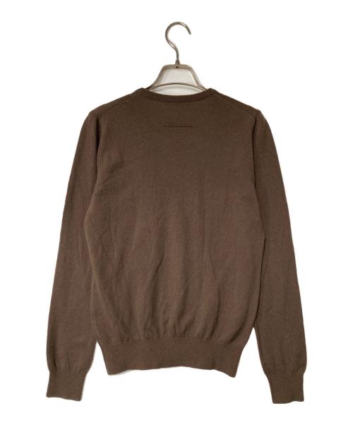 SLOANE（スローン）SLOANE (スローン) カシミヤVネックニット ブラウン サイズ:1の古着・服飾アイテム