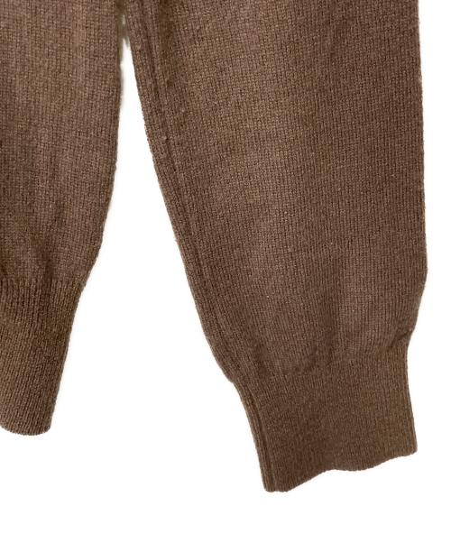 SLOANE（スローン）SLOANE (スローン) カシミヤVネックニット ブラウン サイズ:1の古着・服飾アイテム