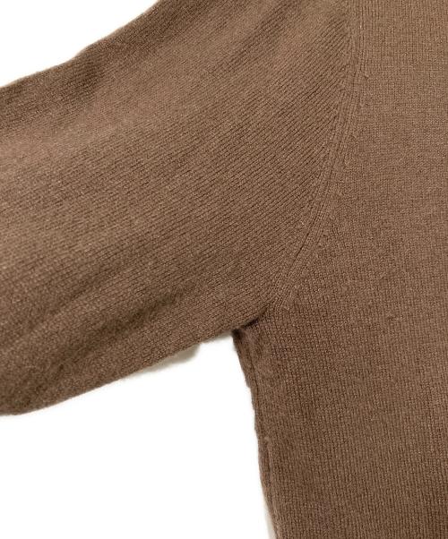 SLOANE（スローン）SLOANE (スローン) カシミヤVネックニット ブラウン サイズ:1の古着・服飾アイテム
