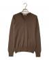 SLOANE（スローン）の古着「カシミヤVネックニット」｜ブラウン