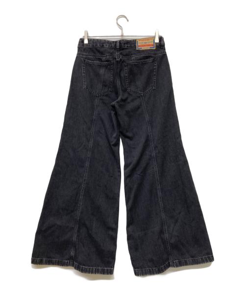 DIESEL（ディーゼル）DIESEL (ディーゼル) flare jeans d-akii 068hn ブラック サイズ:27の古着・服飾アイテム