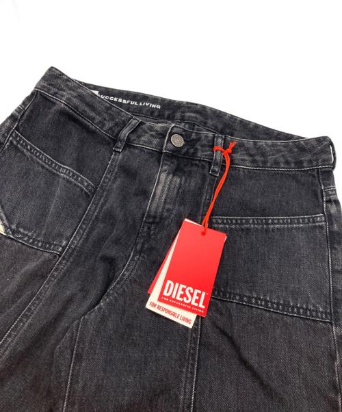 DIESEL（ディーゼル）DIESEL (ディーゼル) flare jeans d-akii 068hn ブラック サイズ:27の古着・服飾アイテム