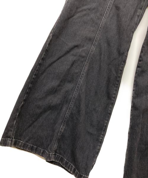 DIESEL（ディーゼル）DIESEL (ディーゼル) flare jeans d-akii 068hn ブラック サイズ:27の古着・服飾アイテム