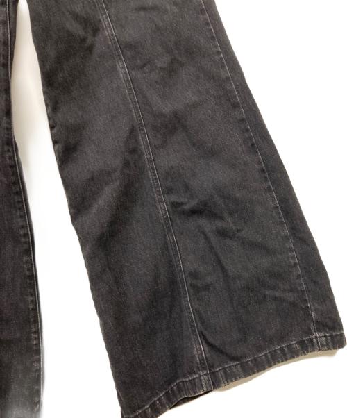 DIESEL（ディーゼル）DIESEL (ディーゼル) flare jeans d-akii 068hn ブラック サイズ:27の古着・服飾アイテム