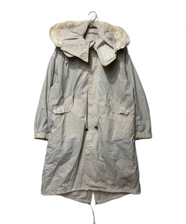 中古・古着通販】ATON (エイトン) AIR VENTILE FISHTAIL COAT ベージュ