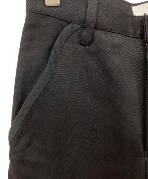 FACETASM（ファセッタズム）FACETASM (ファセッタズム) ペイントフレアパンツ ブラック サイズ:2の古着・服飾アイテム