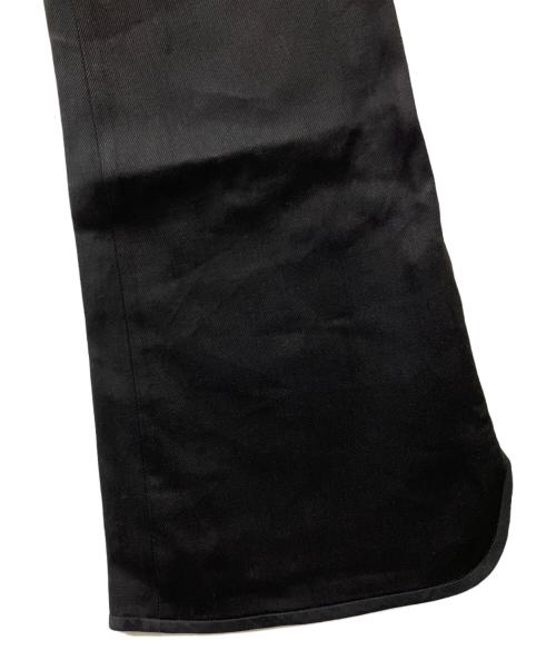 FACETASM（ファセッタズム）FACETASM (ファセッタズム) ペイントフレアパンツ ブラック サイズ:2の古着・服飾アイテム