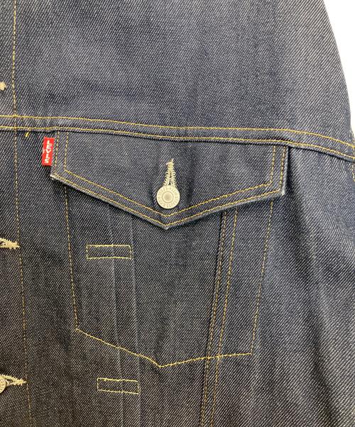 LEVI'S（リーバイス）LEVI'S (リーバイス) FACETASM (ファセッタズム) TRUCKER JACKET TYPE Ⅰ+Ⅲ インディゴ サイズ:Sの古着・服飾アイテム
