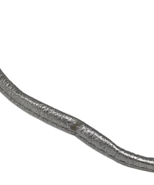 GIANNI CHIARINI（ジャンニ キアリーニ）GIANNI CHIARINI (ジャンニ キアリーニ) ALIFA M バッグ シルバーの古着・服飾アイテム