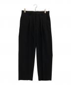 MONKEY TIMEモンキータイム）の古着「renu TRO WIDE 1P PANTS」｜ブラック