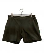 WILLY CHAVARRIAウィリーチャバリア）の古着「ウォッシュ加工ショートパンツ」｜カーキ