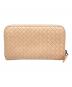 BOTTEGA VENETA (ボッテガベネタ) ラウンドファスナー長財布 ピンク：13000円
