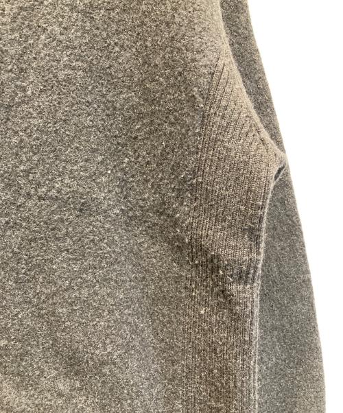 icB（アイシービー）icB (アイシービー) ミルドウール ロングカーディガン グレー サイズ:XSの古着・服飾アイテム