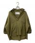 ticca（ティッカ）の古着「コットンレースパフスリーブブラウス」｜カーキ