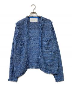 中古・古着通販】SCUFFERS (スカッファー) Knit Zipper ネイビー