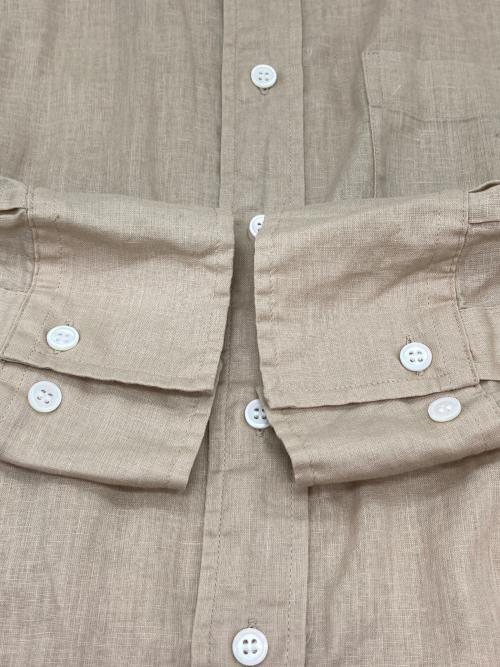 Spick and Span（スピック＆スパン）Spick and Span (スピックアンドスパン) コットンリネンルーズシャツ ベージュ サイズ:-の古着・服飾アイテム