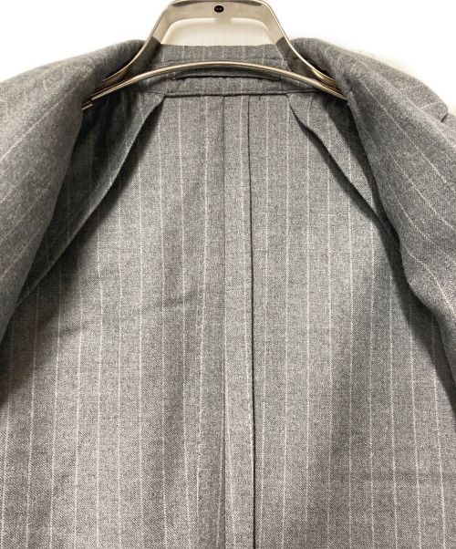 LARDINI（ラルディーニ）LARDINI (ラルディーニ) ウールストライプ セットアップ JF32801AQ LARDINI/ラルディーニ 本切羽 グレー サイズ:44の古着・服飾アイテム