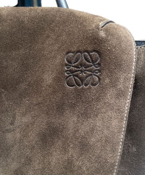 LOEWE（ロエベ）LOEWE (ロエベ) DRAWSTRING BACKPACK ブラウンの古着・服飾アイテム